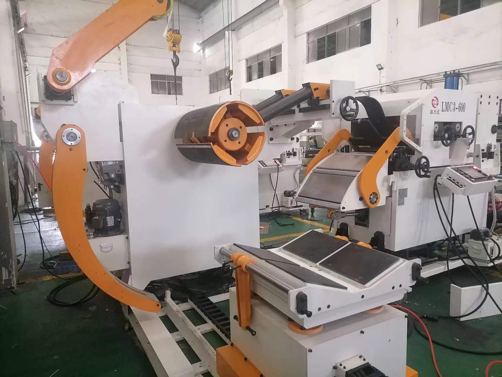 GL-200 2 in 1 decoiler straightener